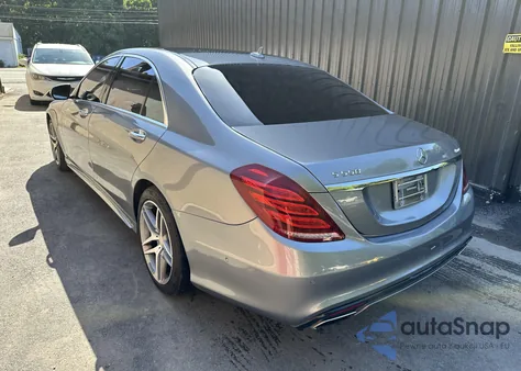 2015 Mercedes-Benz S 550 4Matic from USA, damaged, VIN WDDUG8FB7FA092737